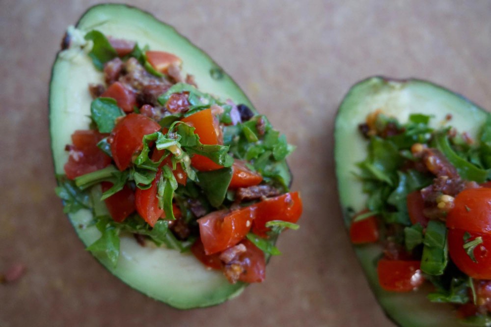 BLT Stuffed Avocado (Paleo, Low Carb) | inKin Fitness Blog